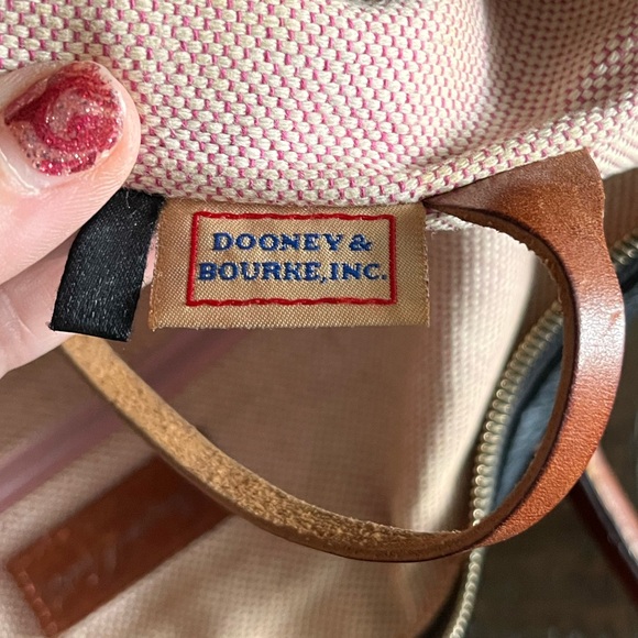 Dooney & Bourke Black Leather Tote Bag - Picture 10 of 15